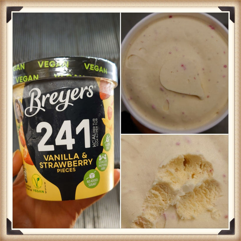 Breyers Vanilla & Strawberry Vegan zuckerwelt im test