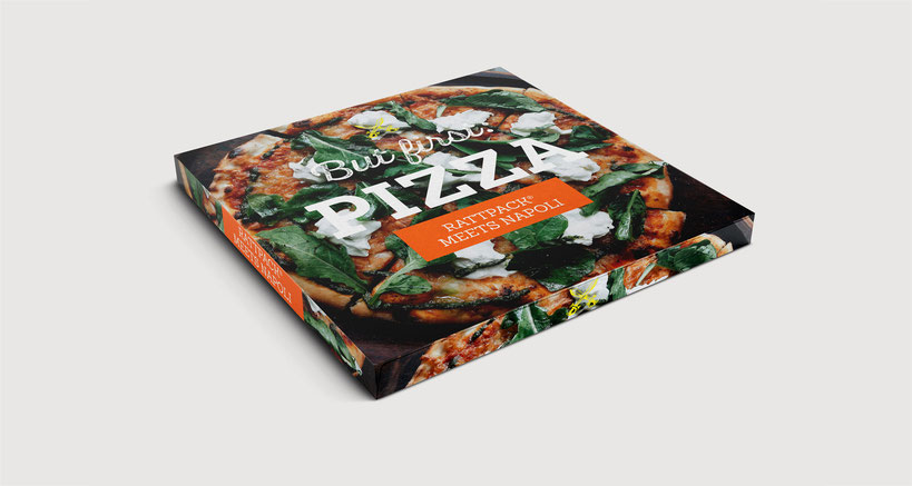 Folding cartons from the manufacturer - your partner - an efficient customized solution for your product: FMCG convenience packaging, wine cartons, wine packaging and much more. Your team, your expert: www.rattpack.eu - here: Folding box for frozen pizza