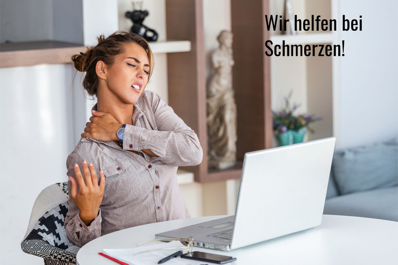 Physiotherapie Basel Santewell hilft bei Corona Schmerzen durch Home Office, die Physio in Basel!