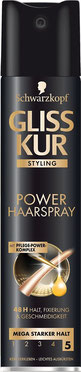 Test: Gliss Kur Power Haarspray für extra starkem Halt