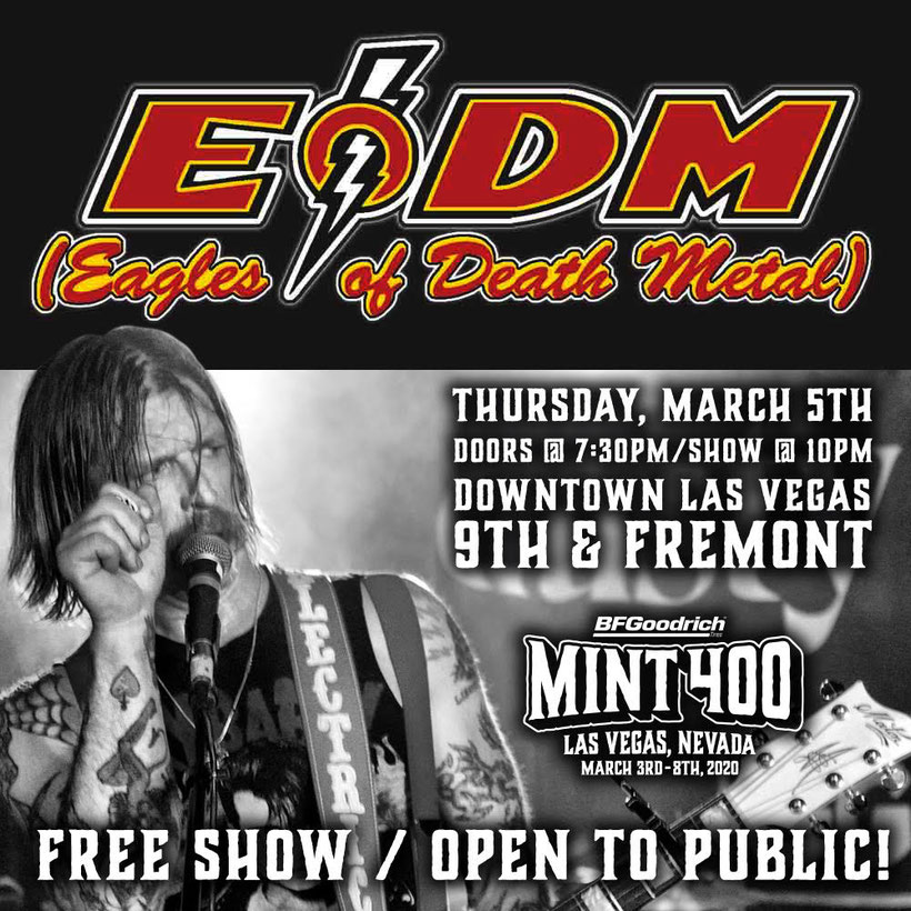 Eagles of Death Metal, Headline, Main Stage, EODM, Jesse Hughes and Queens of the Ston Age, rockers and other animals, news
