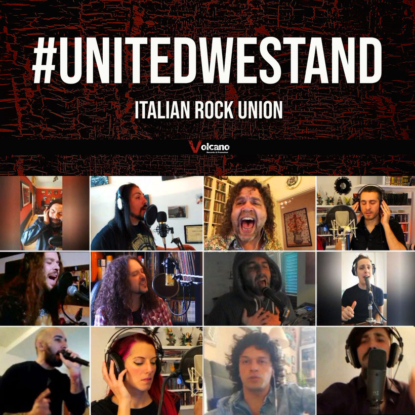#UNITEDWESTAND, United Rock against Covid-19, volcano records, rockers and other animals, coronavirus
