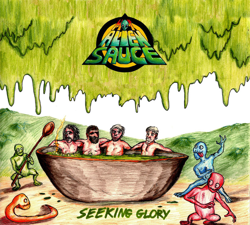 First news on HOT ALIEN SAUCE's debut album