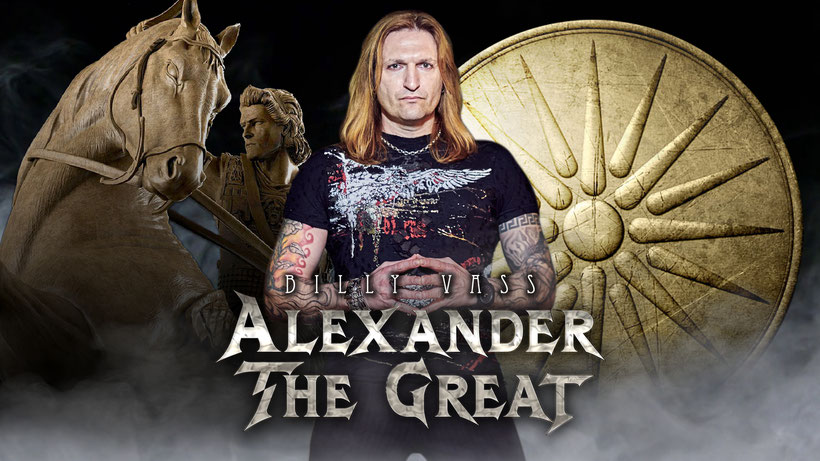 BILLY VASS, Alexander The Great, new single, Spider Music, Κώστας Γοντικάκης, Gontikakis Kostas, power metal, rockers and other animals, news