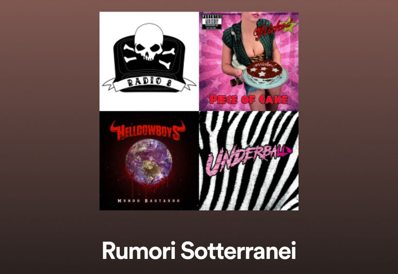 "Rumori Sotterranei" new playlist on Spotify