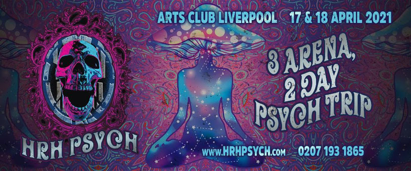 HRH Unveil Brand New 2-Day, 3-Stage Musical Trip Known as HRH Psych - A Truly Unique Event rockers and other animals magazine