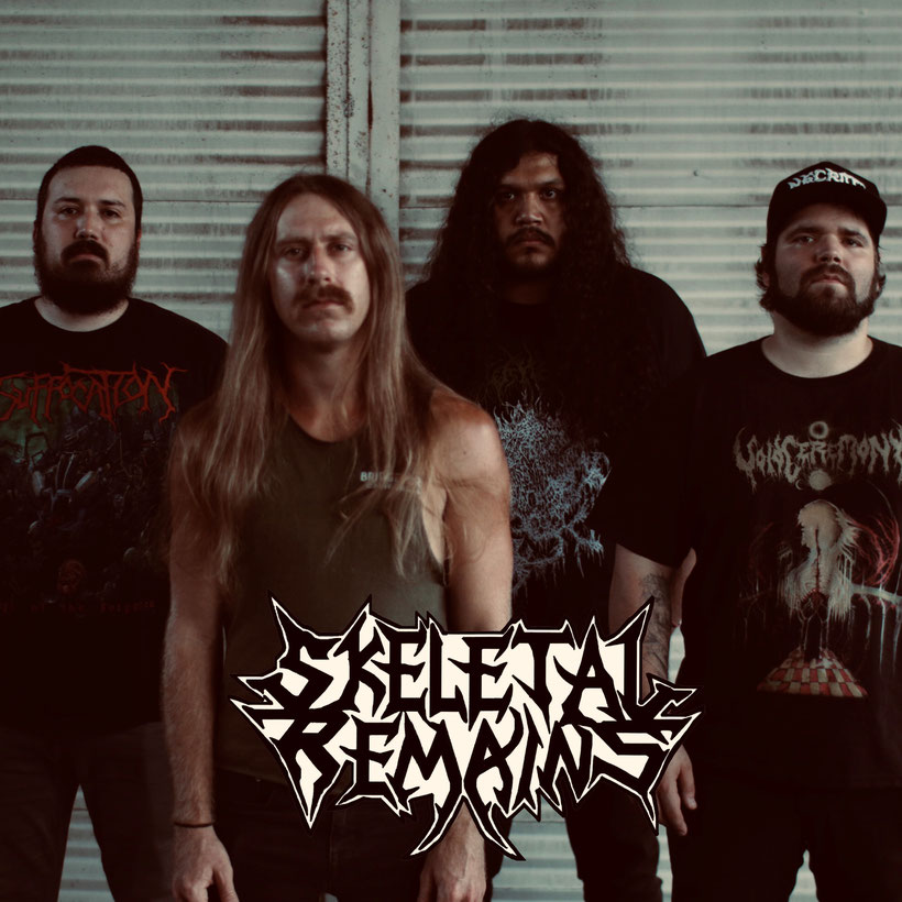 Skeletal Remains – launch live rehearsal video and introduce new line-up