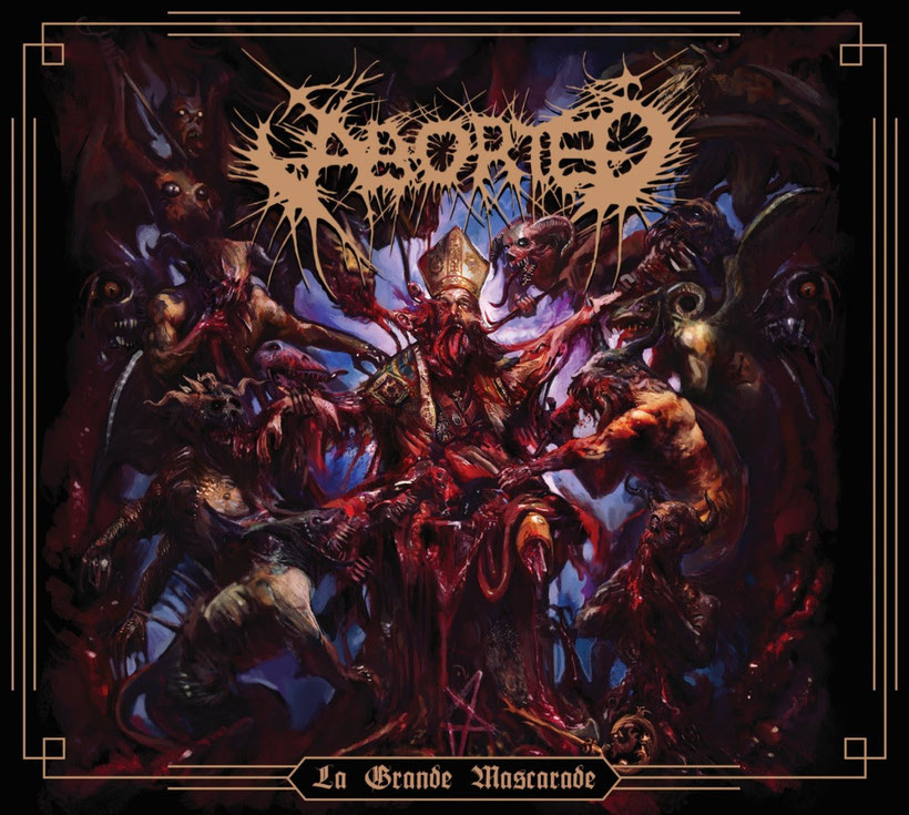 ABORTED, new EP, Serpent of Depravity, new video, La Grande Mascarade, Death Metal, Grindcore, Hardcore, Rockers And Other Animals, News