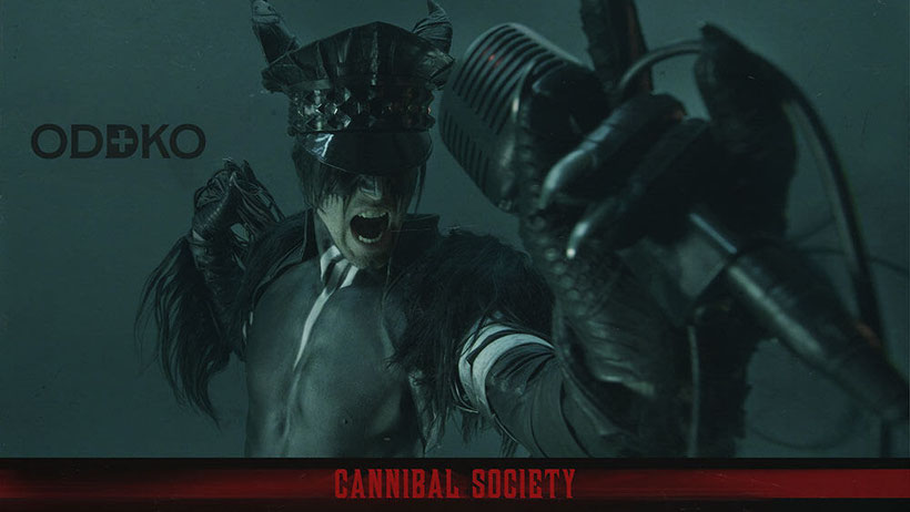 ODDKO Releases New Single "Cannibal Society", rockers and other animals