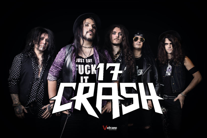 "Through Hell And Back", the new 17 Crash album is finally available Rockers And Other Animals