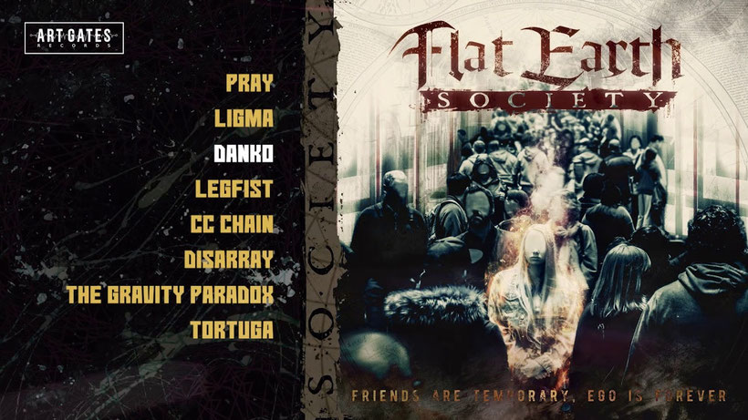 Flat Earth Society,Friends Are Temporary Ego Is Forever, rockers and other animals, news, Prog Metalcore