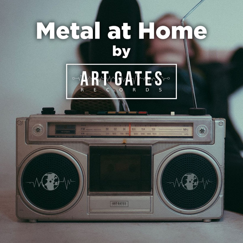 Confined, quarantine, playlist, Metal home, Art Gates Records, spotify, compiltaion, rockers and other animals, news