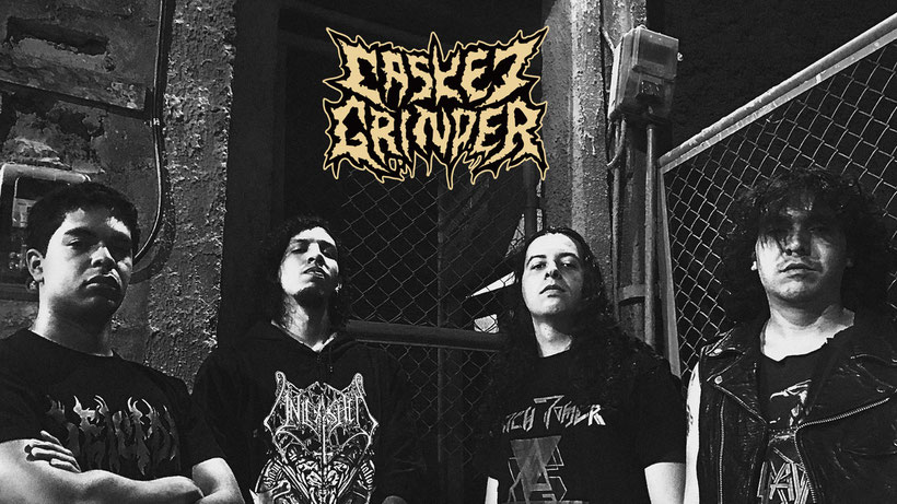 Casket Grinder: Colombia's Death Metallers Release New Album Fall into Dementia on Awakening Records
