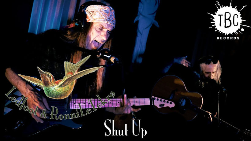 LEDFOOT, RONNI LE TEKRØ, Shut Up, Music Video, rockers nd other animals, A Death Divine, album