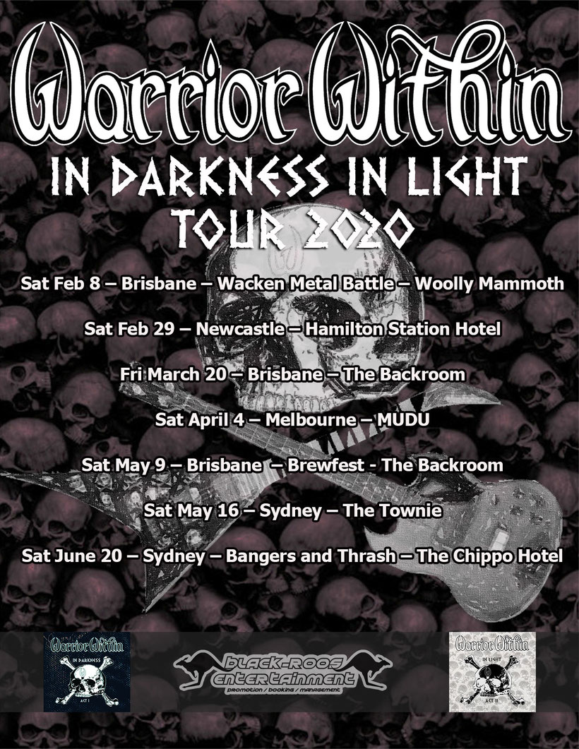 Warrior Within, New Video, Rat Race, thrash metal, In Light Act II, EP, rockers and other animals, news