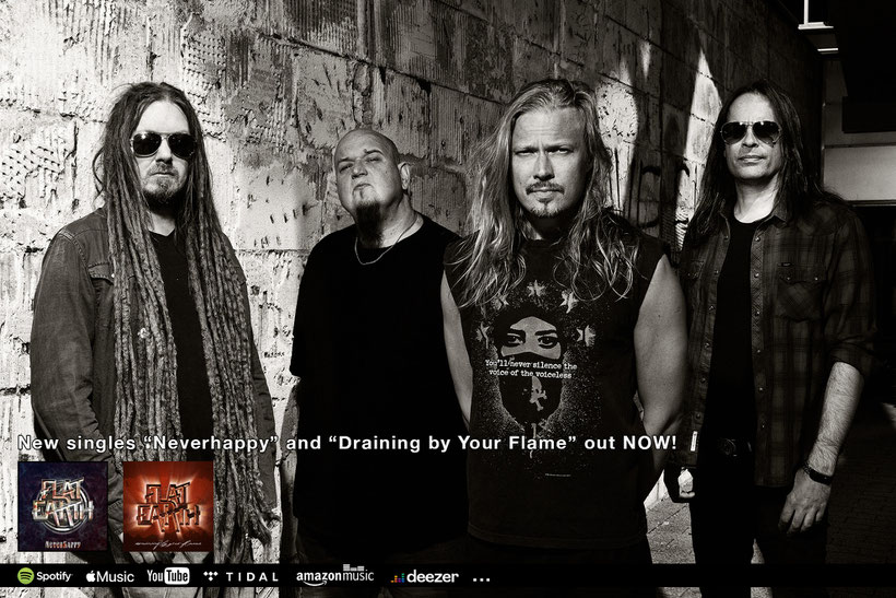 Flat Earth new single "Neverhappy"