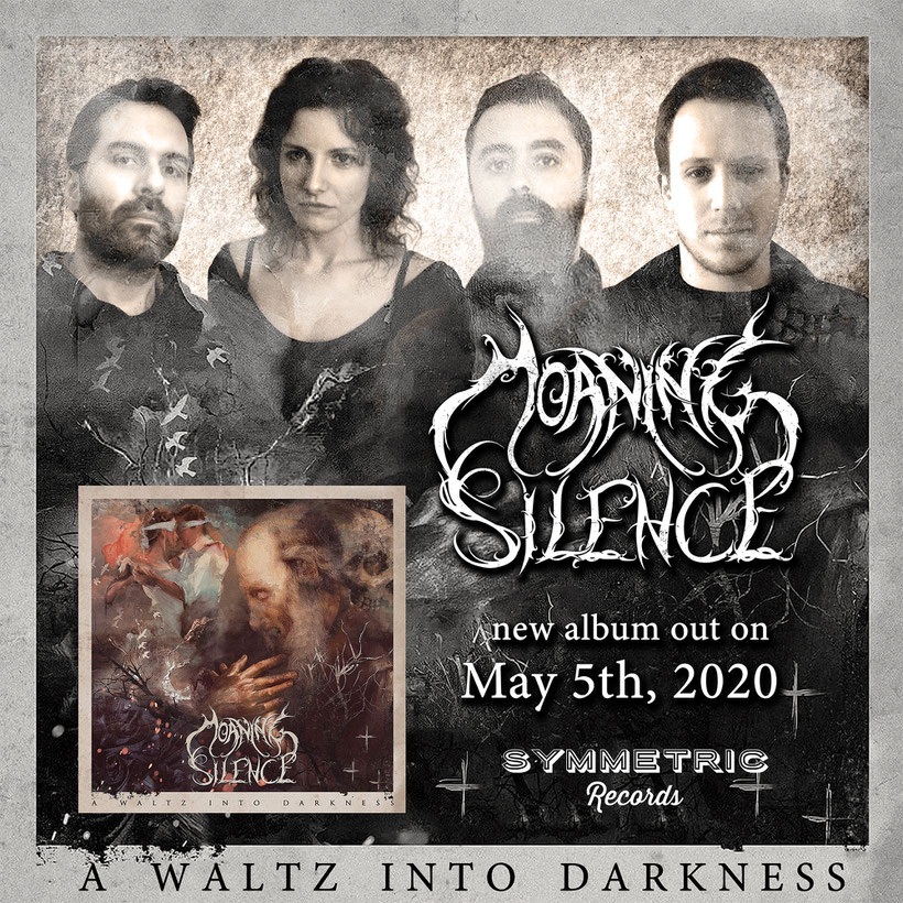 MOANING SILENCE, I Am The Sorrow, album, Α waltz into darkness, Symmetric Records, rockers and other animals, news, lyric video