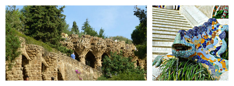 Park Güell Barcelona with baby - Stroller vs Baby Carrier