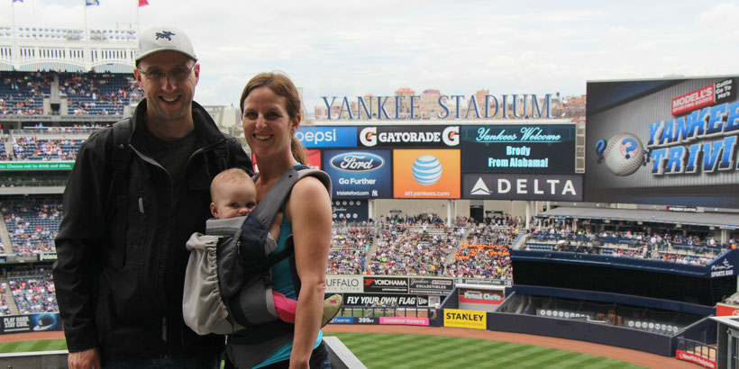 Yankee Stadium NYC With Baby