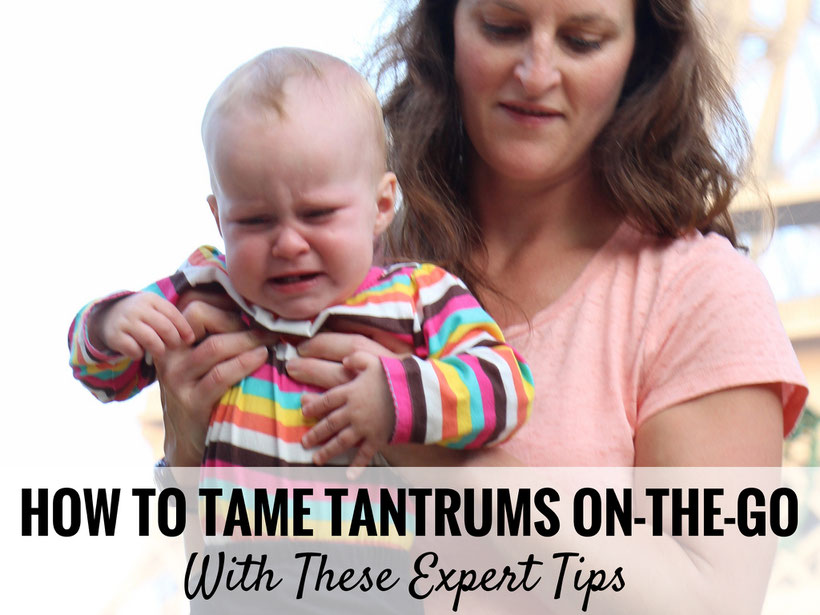 Looking for some advice on dealing with toddler tantrums while travelling? Read these expert tips! |Family Travel | Travel with infant, baby or toddler | #familytravel #travelwithbaby #toddler #toddlertravel