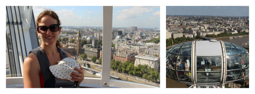 Eiffel Tower Paris with Baby