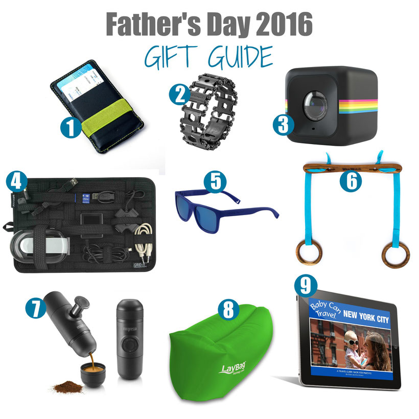 Father's Day Gift Guide for the dad who loves to travel!