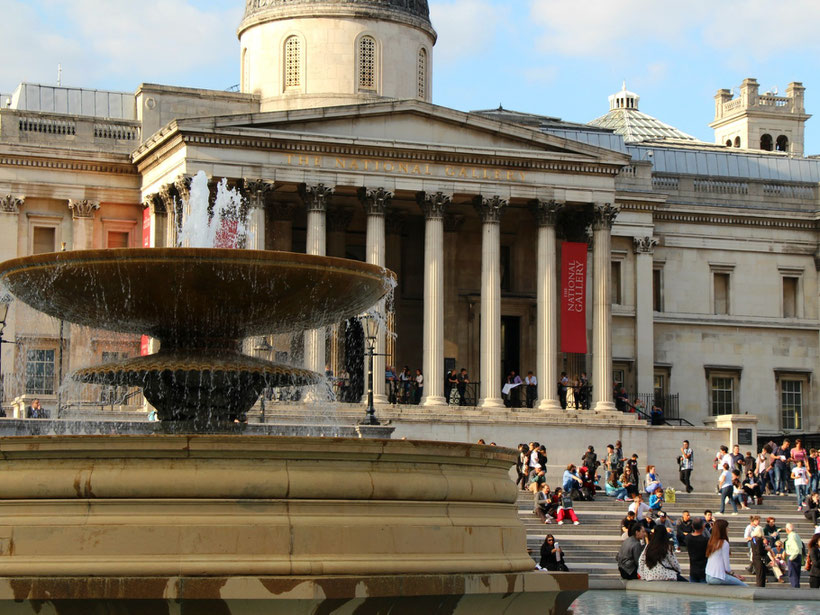 National Gallery Trafalgar Square London