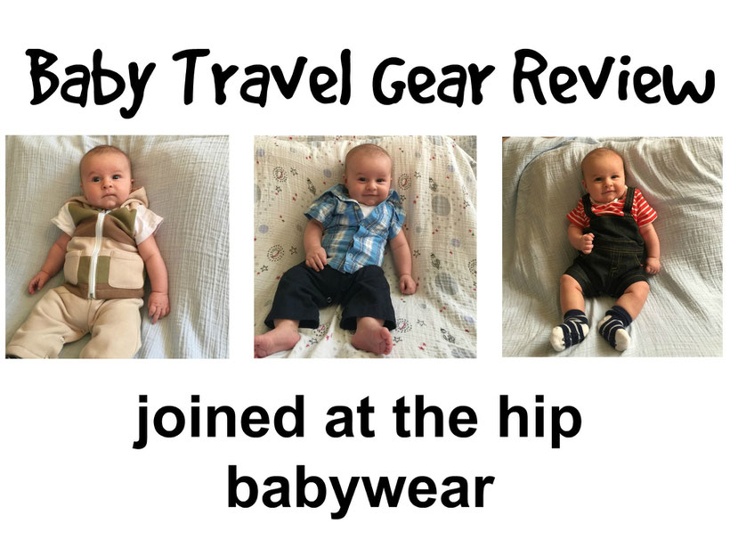 Don't miss out on this gear review! These adorable outfits will make the lives of busy parents even easier! Read more at www.babycantravel.com/blog