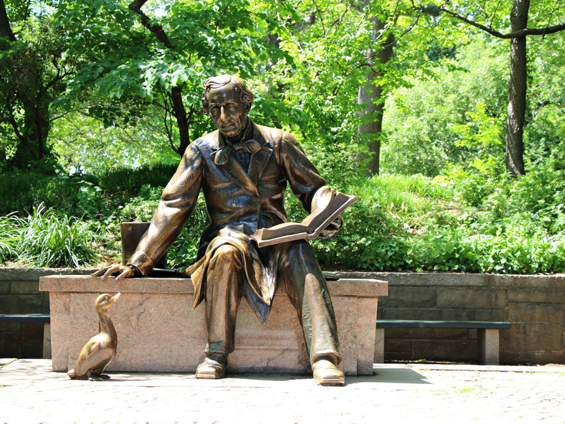 Hans Statue Central park NYC