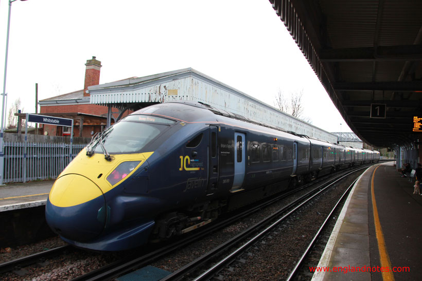 Reiseplanung England, Mit dem Zug durch England reisen: Hochgeschwindigkeitszüge