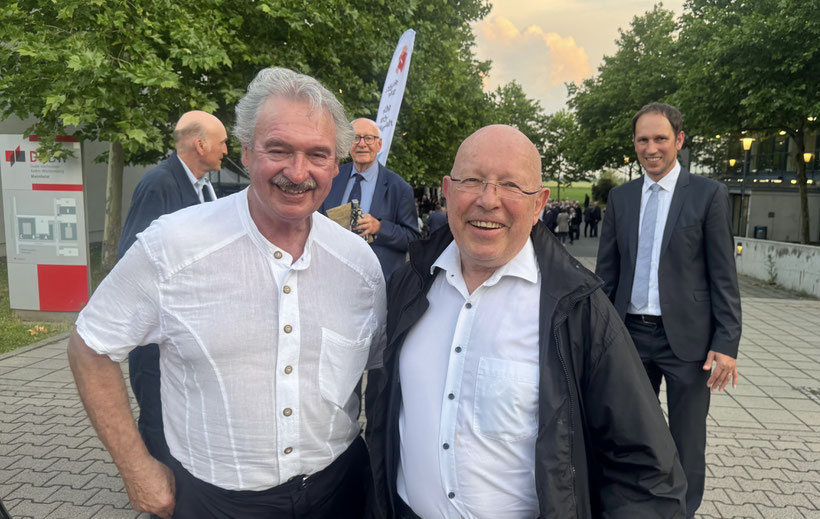Jean Asselborn mit Dr. Dieter Körner, Vorstand BRSI