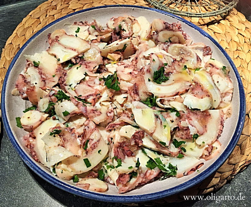Octopus Carpaccio