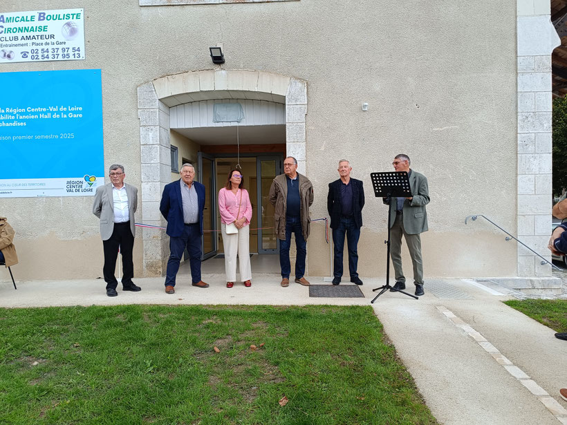 Inauguration Halle de gare le 12 09 25 