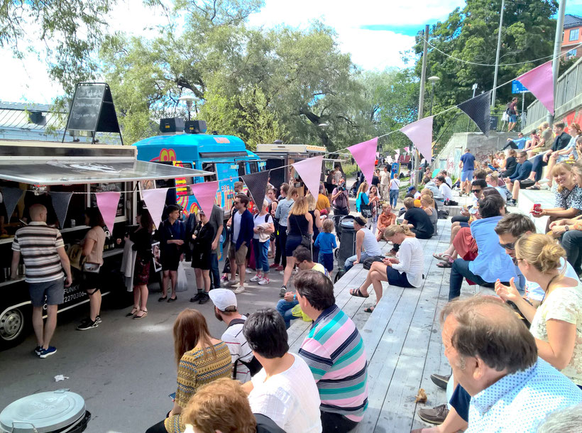 Stockholm Sweden ofpenguinsandelephants Södermalm flea market