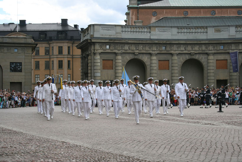 Stockholm Sweden ofpenguinsandelephants Gamla Stan castle changing of guards
