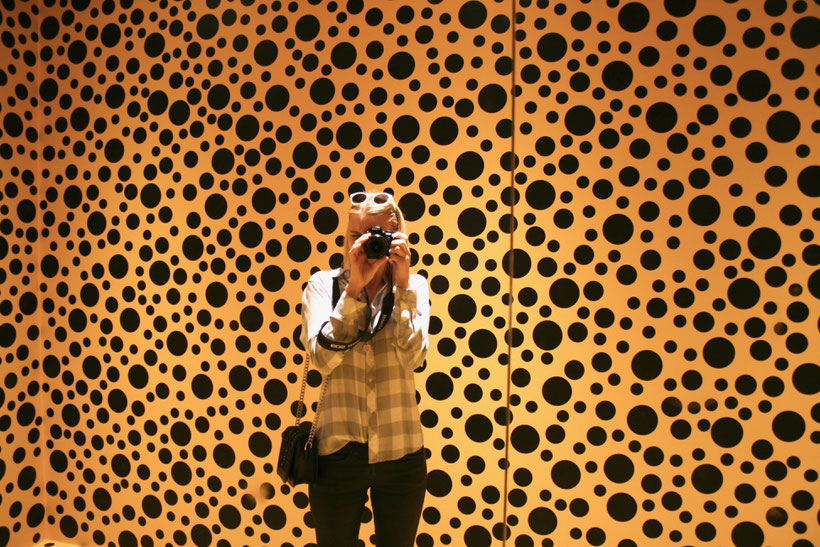 Stockholm Sweden ofpenguinsandelephants Skeppsholmen museum of modern art Yayoi Kusama