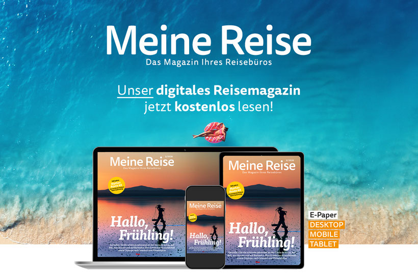 Meine Reise Onlinemagazin Reiseziele zum verlieben Februarausgabe 26 von TravelBrain Reisen