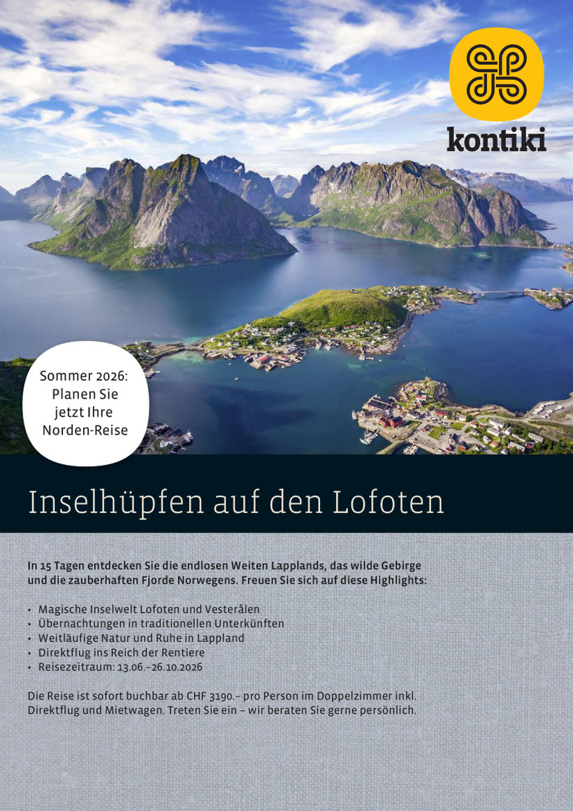 Fjorde entdecken traumhafte Lofoten Inseln erkunden Norwegen den Norden geniessen Angebot Sommer bis Herbst 26 