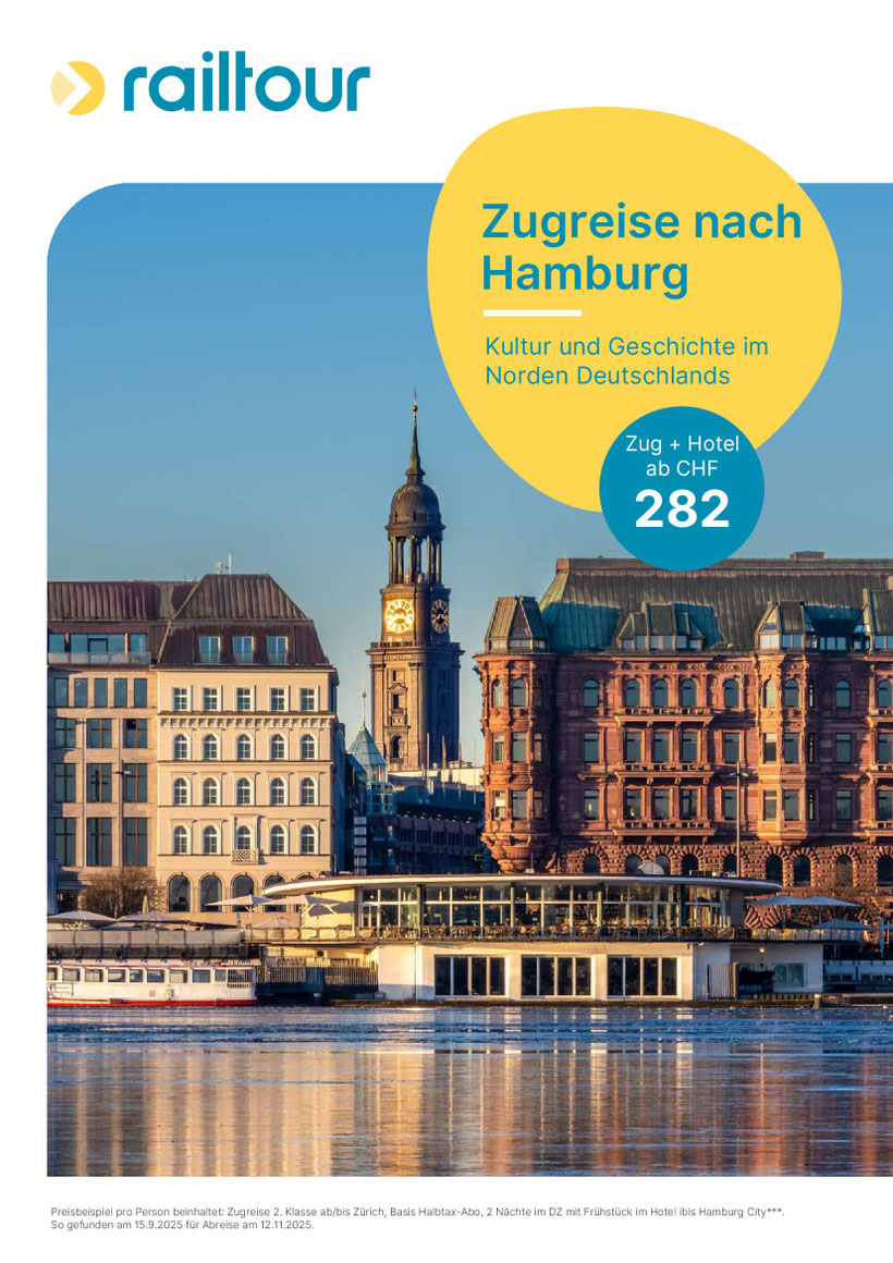Hamburg Zug und Hotel*** mit Frühstück zum unschlagbaren Preis  