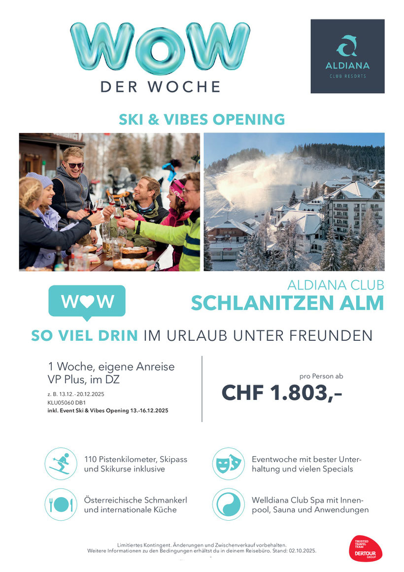Skisaisoneröffnung auf den Skier Österreich mit Familie und Freunden geniessen