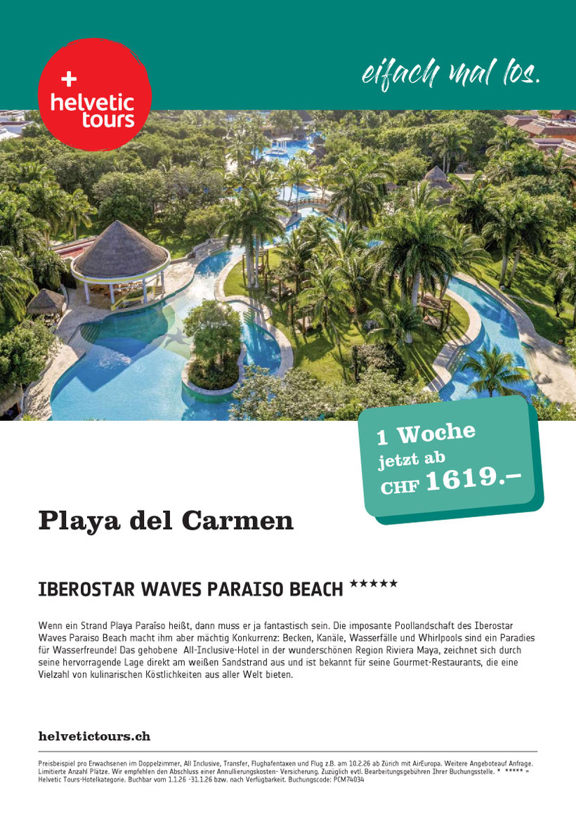 Badeurlaub 5 Sterne Hotel in Playa del Carmen Mexiko zum Toppreis 