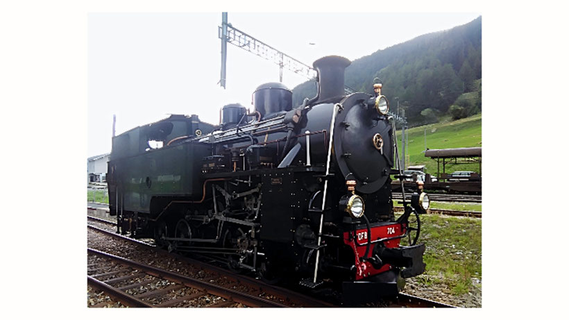 Dampfbahn Realp Wallis