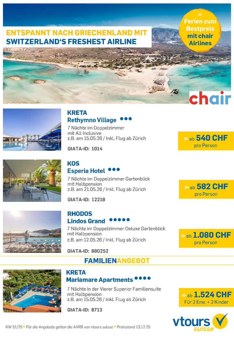 Griechenland erleben Kos Kreta Rhodos familienfreundlich jetzt von tollen Preisen profitieren 