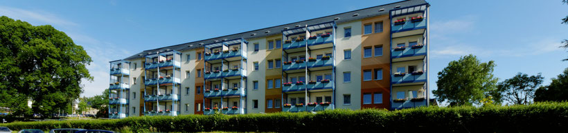 Hausansicht Wohngebiet Lindenstraße