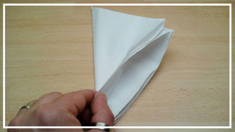 Segelschiff Falten Tischdeko Servietten Falten