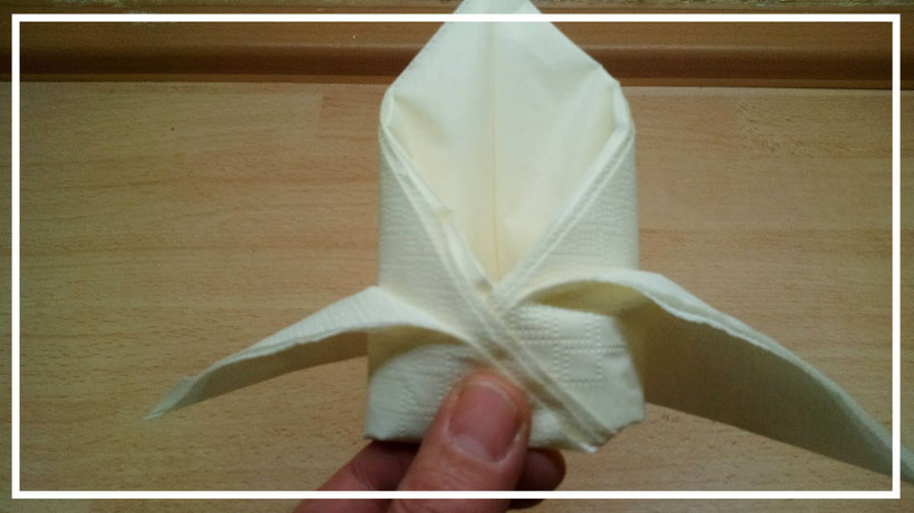 Servietten Falten Rakete Tischdeko Servietten Falten