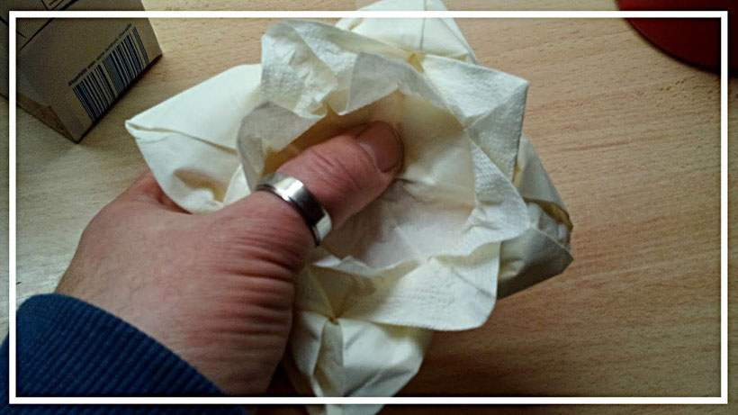 Servietten Falten Seerose Tischdeko Servietten Falten