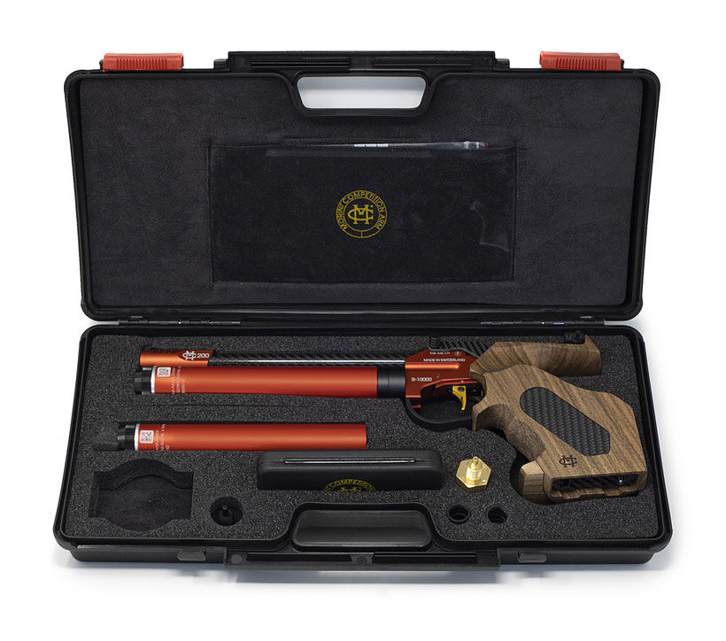 CM162EI Titanium content: Content:  1x CM162EI Titanium  2x Cylinders Matte Titanium  1x Tool Kit  1x Air Adapter 200bar  1x Air Release  1x Manual CM162EI  1x Manual Bluetooth Electronic Board