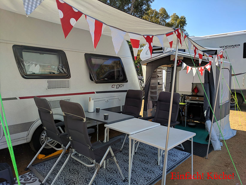 Einfach! Küche! (ab)gefahren - unser Caravan in Andalusien