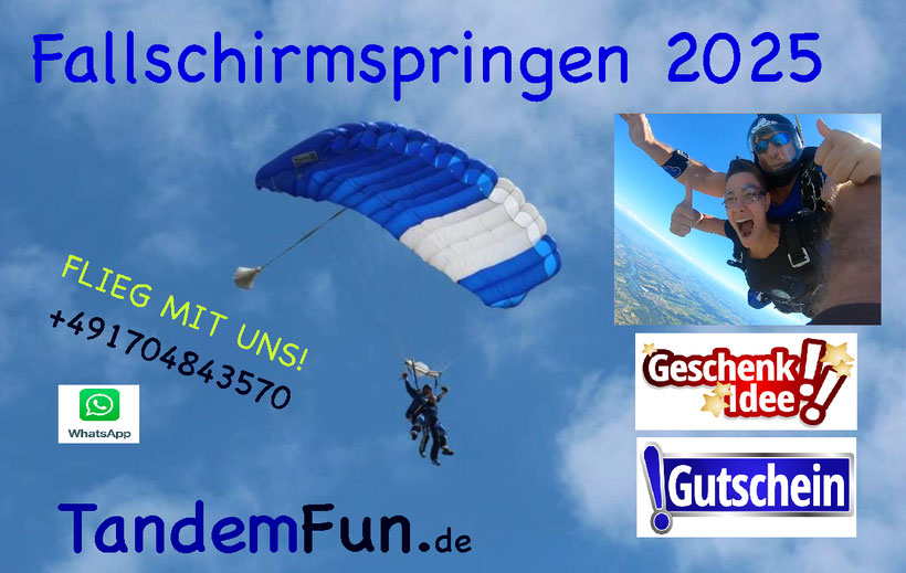 Fallschirmspringen Bayern in Dingolfing bei Landshut